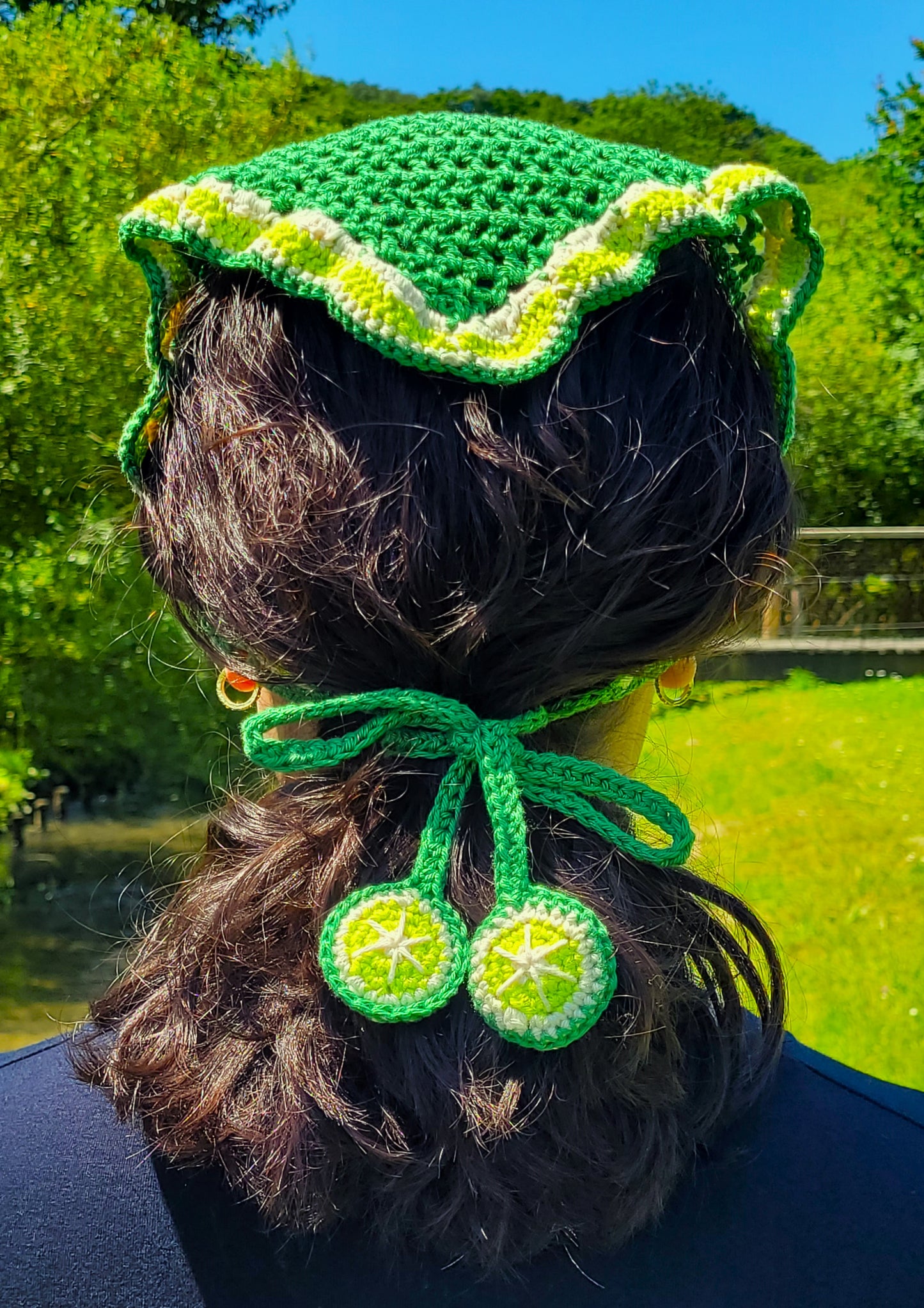 Bandana Agrume: Le citron vert