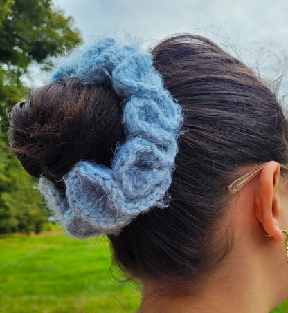 chouchou soft sky blue