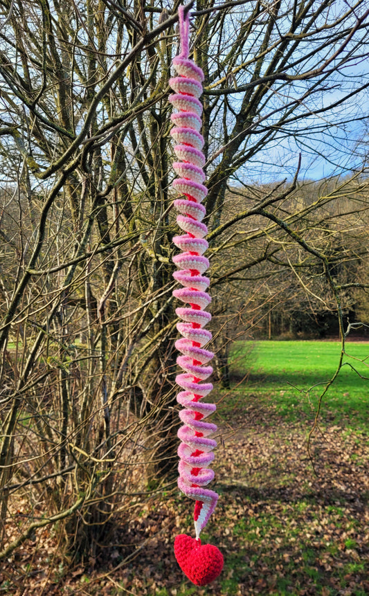 spirale à vent coeur