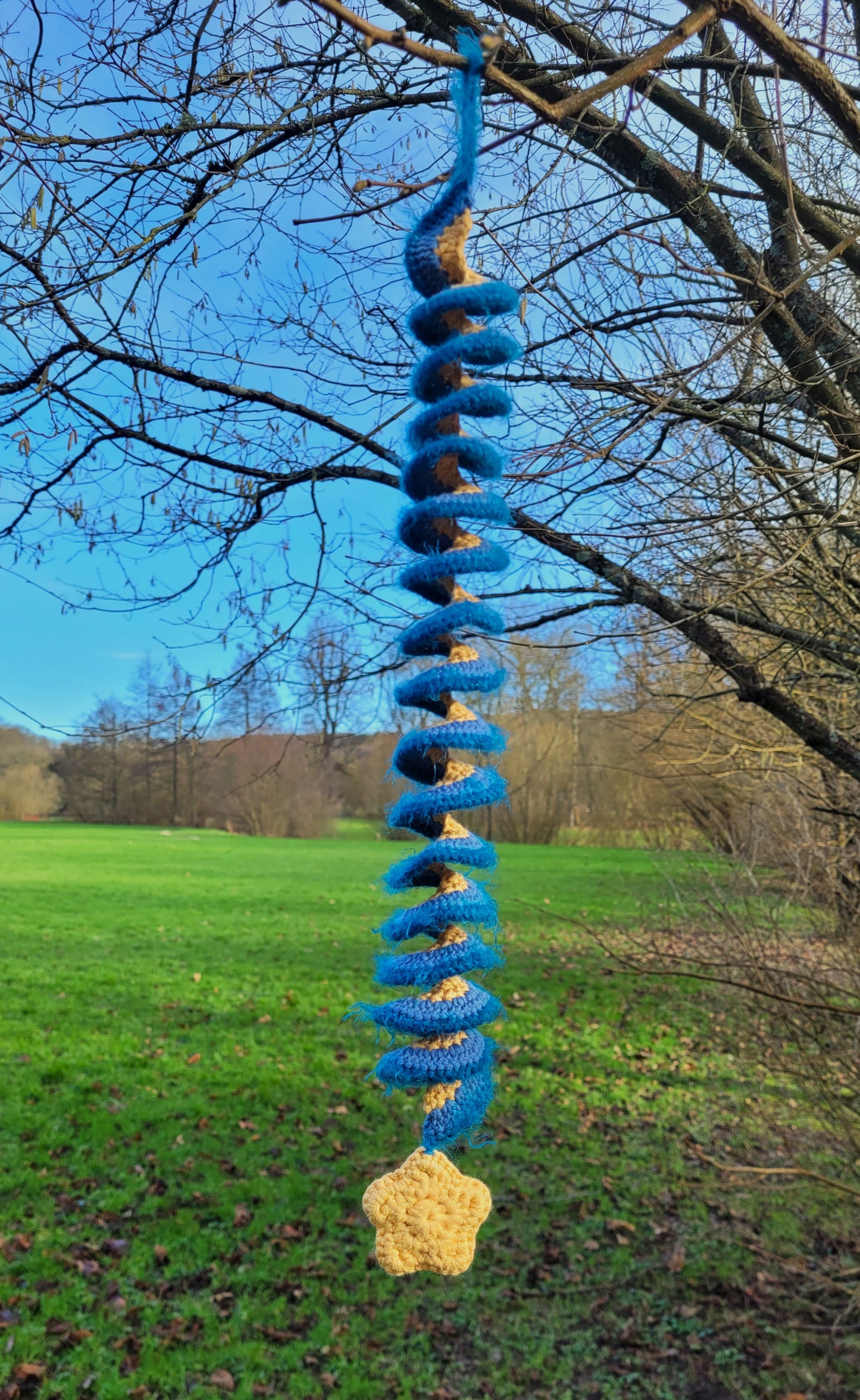 spirale à vent étoile