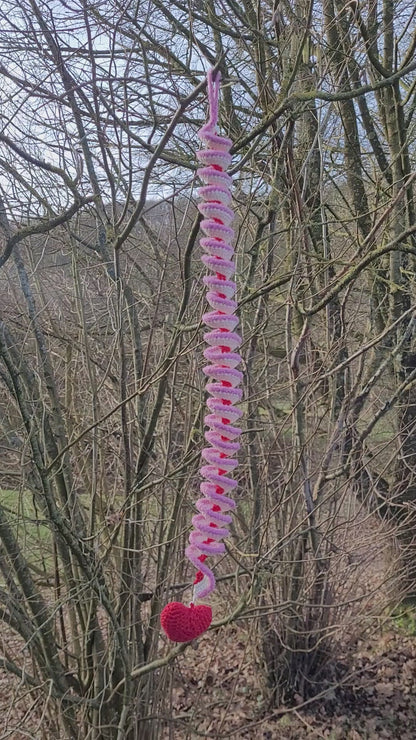 spirale à vent coeur